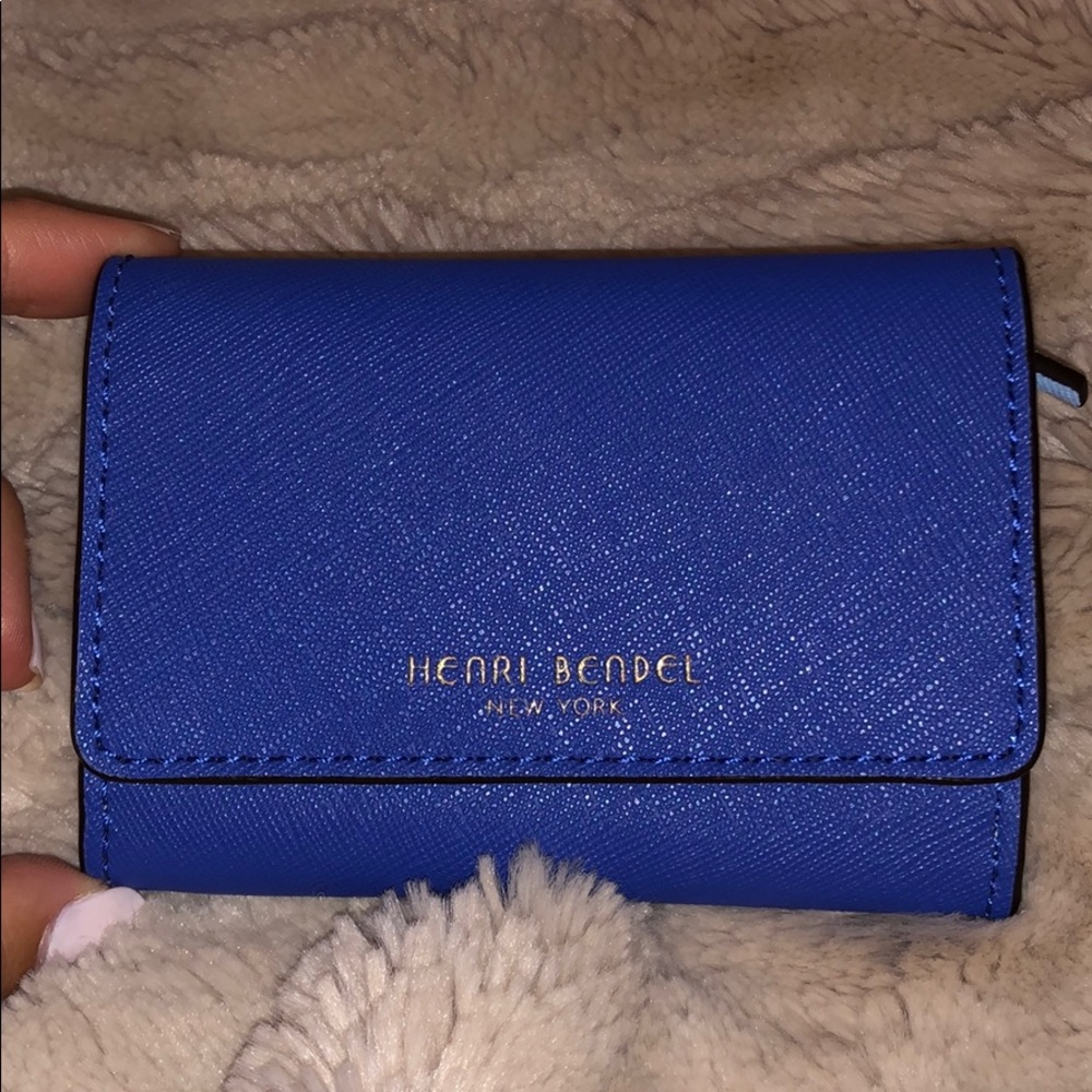 Small henri bendel coin and key pouch